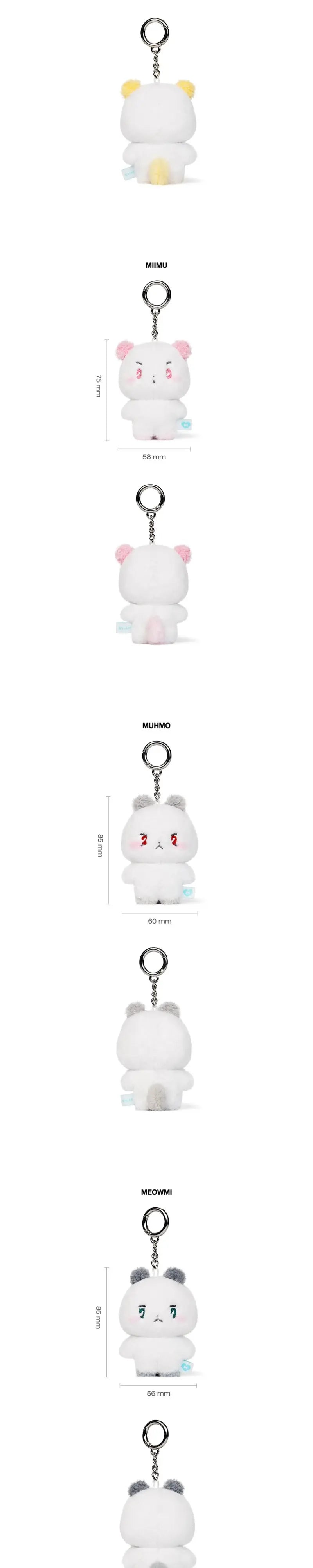 PLAVE MMMM Official Merchandise - Plush Keyring – Choice Music LA