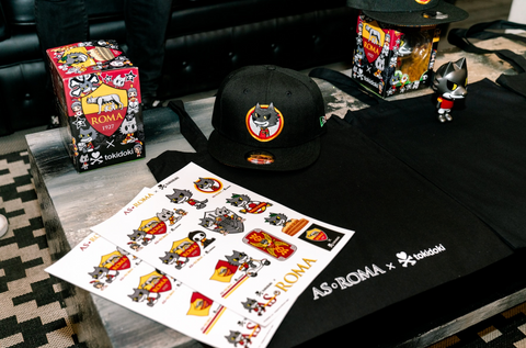 Introducing the AS Roma x tokidoki collaboration!