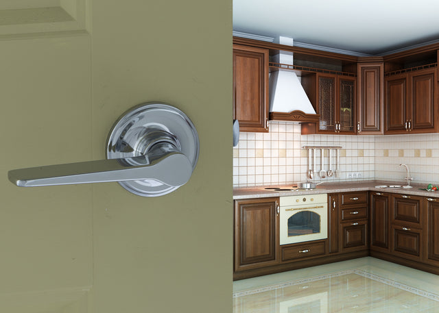 Zane Lever in Polished Stainless ZL2220PS – Copper Creek Hardware