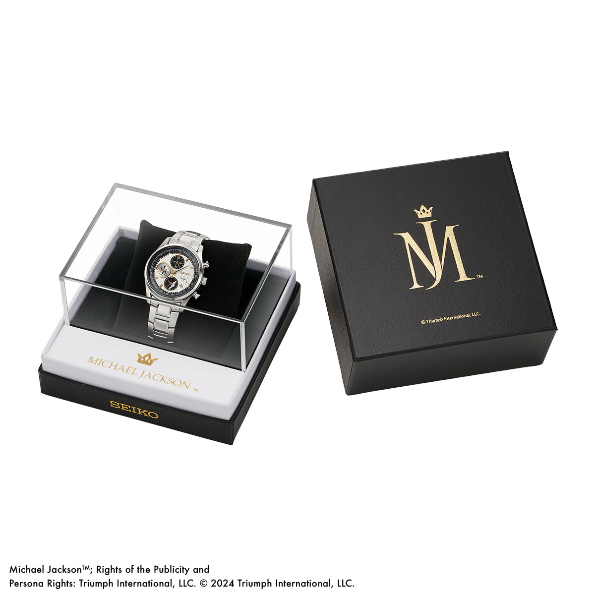 MICHAEL JACKSON × SEIKO COLLABORATION WATCH LIMITED EDITION MADE