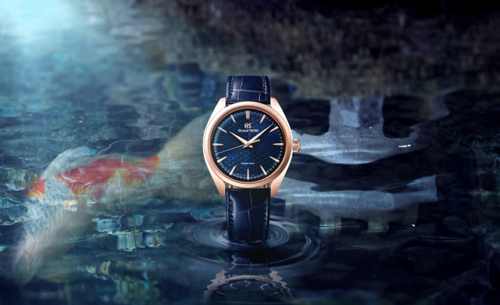 Grand Seiko SBGW321 / SBGY040: “Nishikigoi and Pond Garden