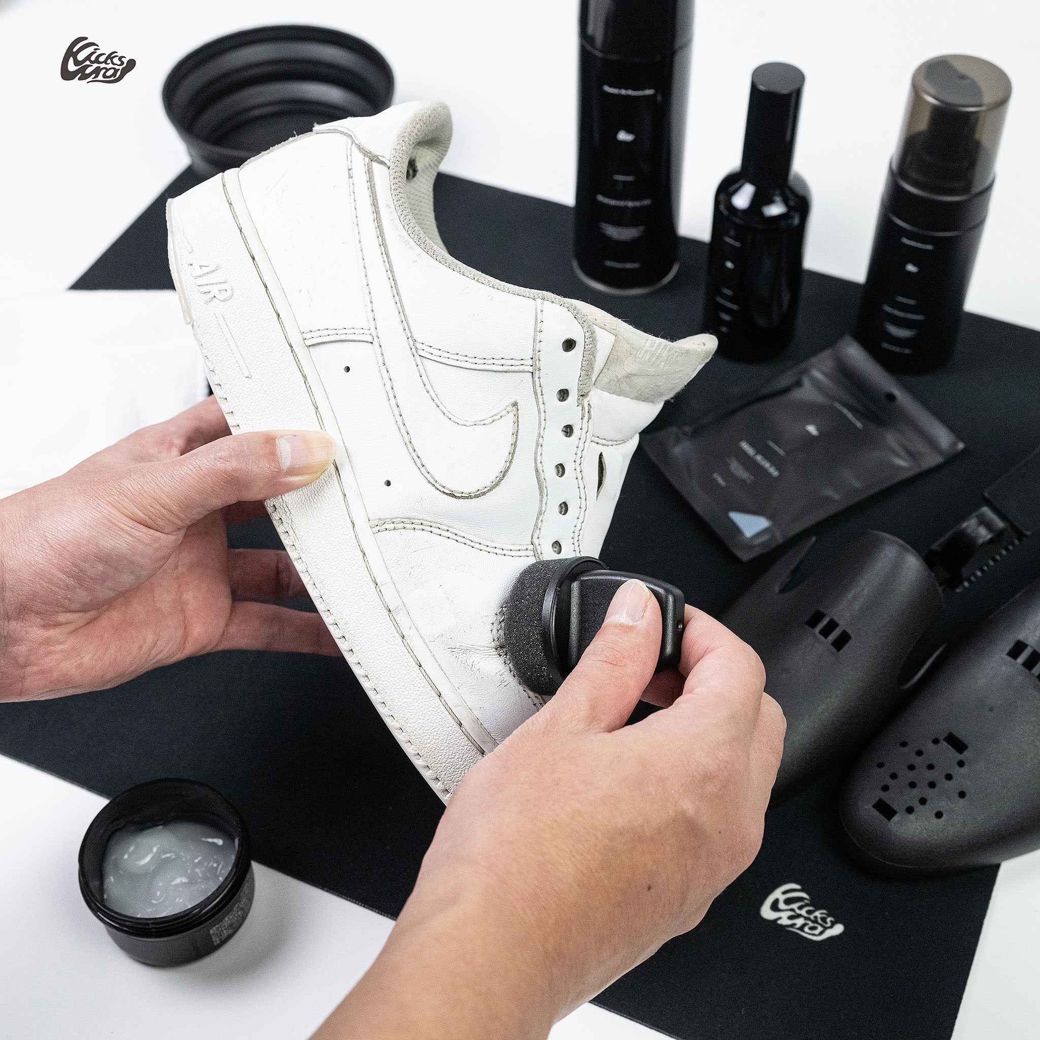 Complete Leather Sneaker Care Kit – KicksWrap®︎