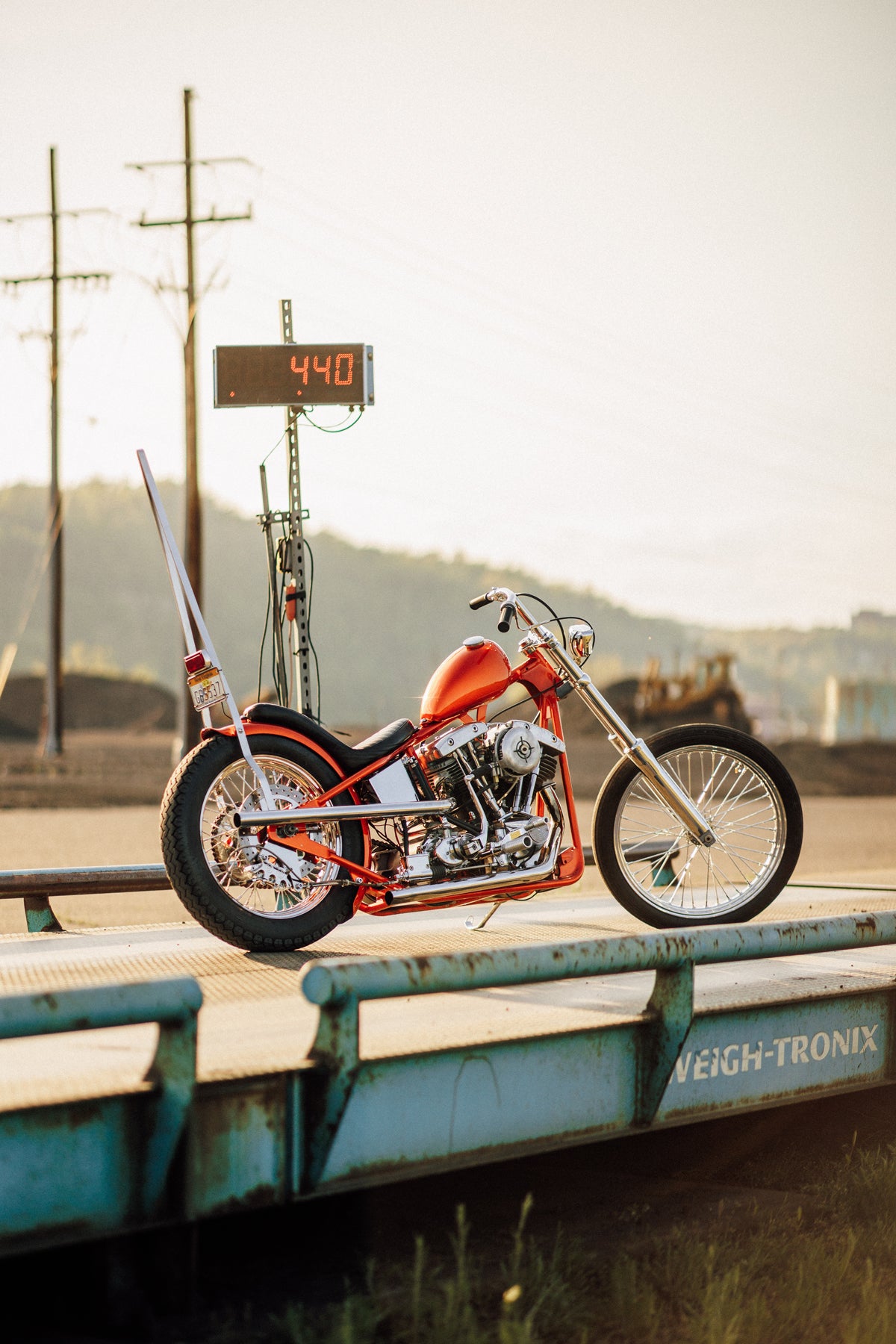 Orange Crush Shovelhead – Pittsburgh Moto – Pittsburgh's Custom