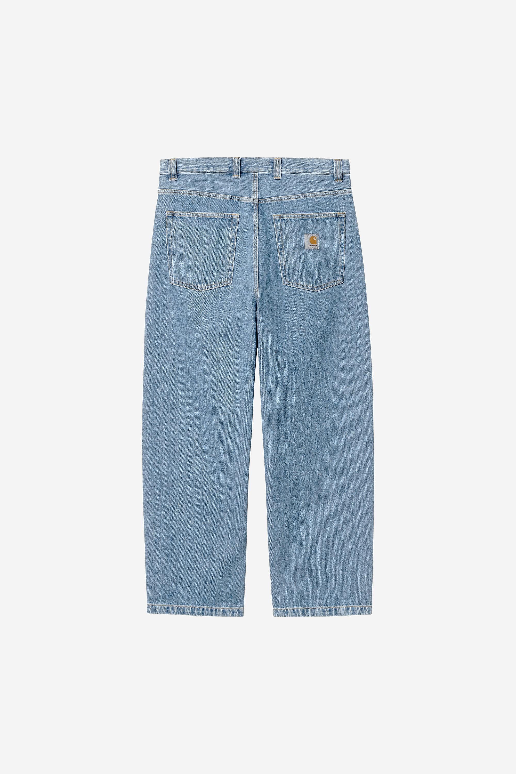 Carhartt WIP Brandon Pant | Blue (stone bleached) | Official