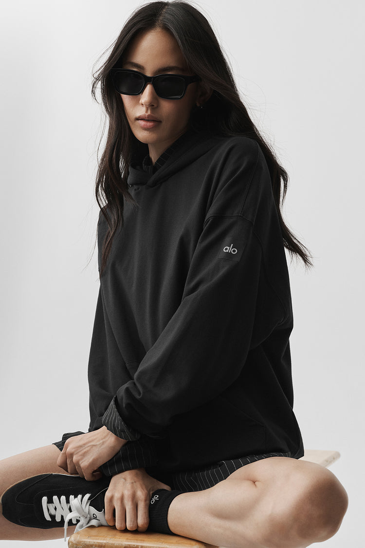 Double Take Hoodie - Black | ALO