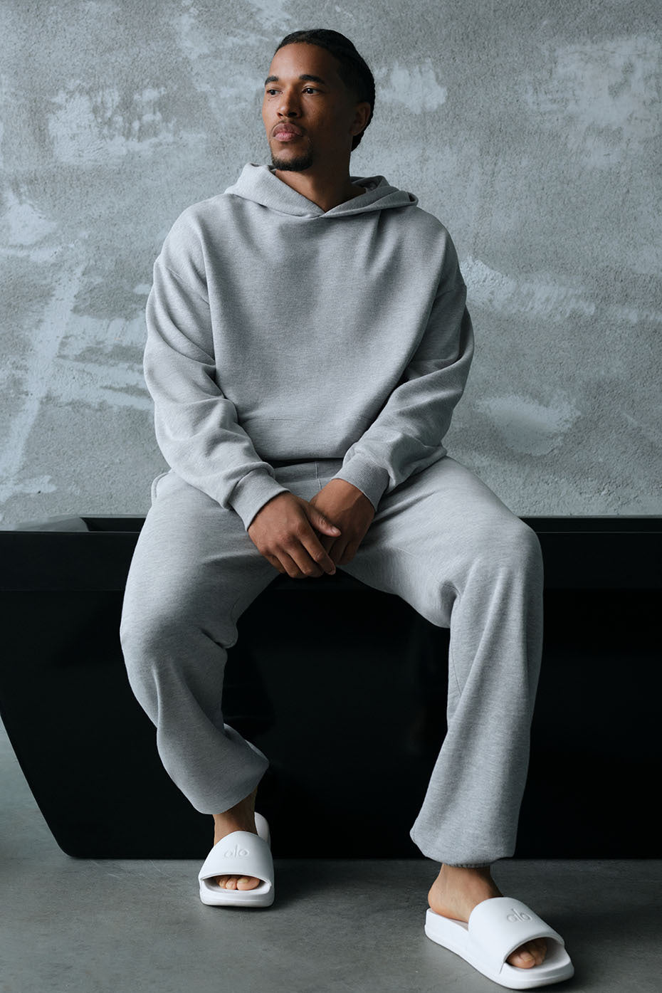 Accolade 1/4 Zip Pullover - Athletic Heather Grey | ALO