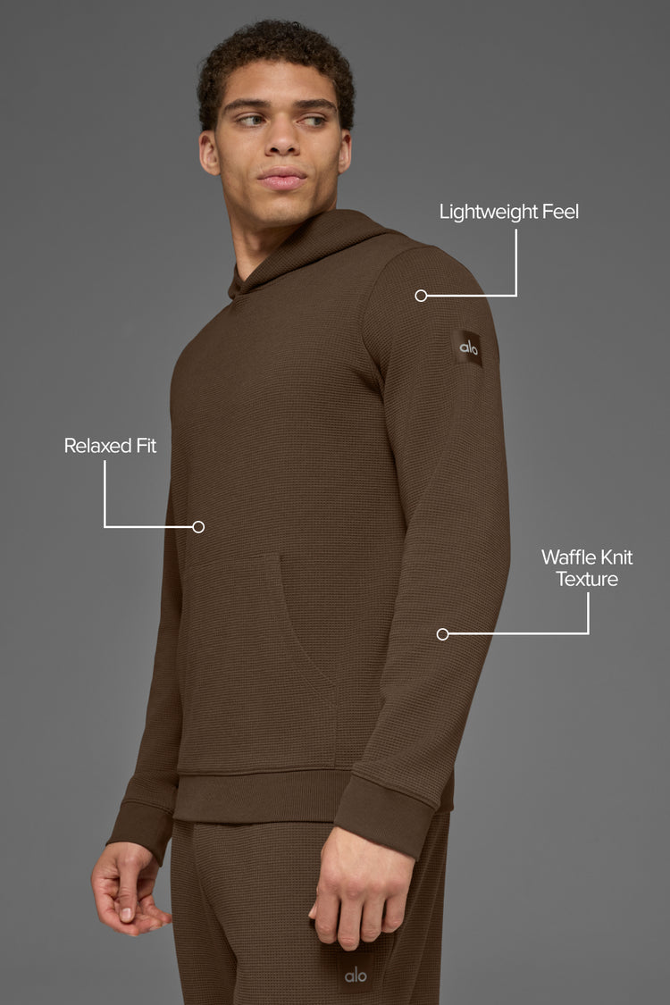 Waffle Lounge Hoodie - Espresso | ALO