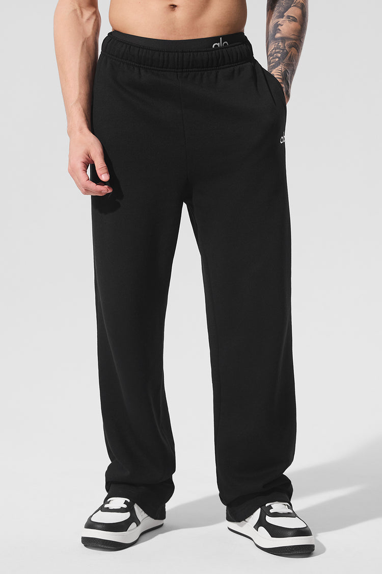 Accolade Straight Leg Sweatpant - Black | ALO