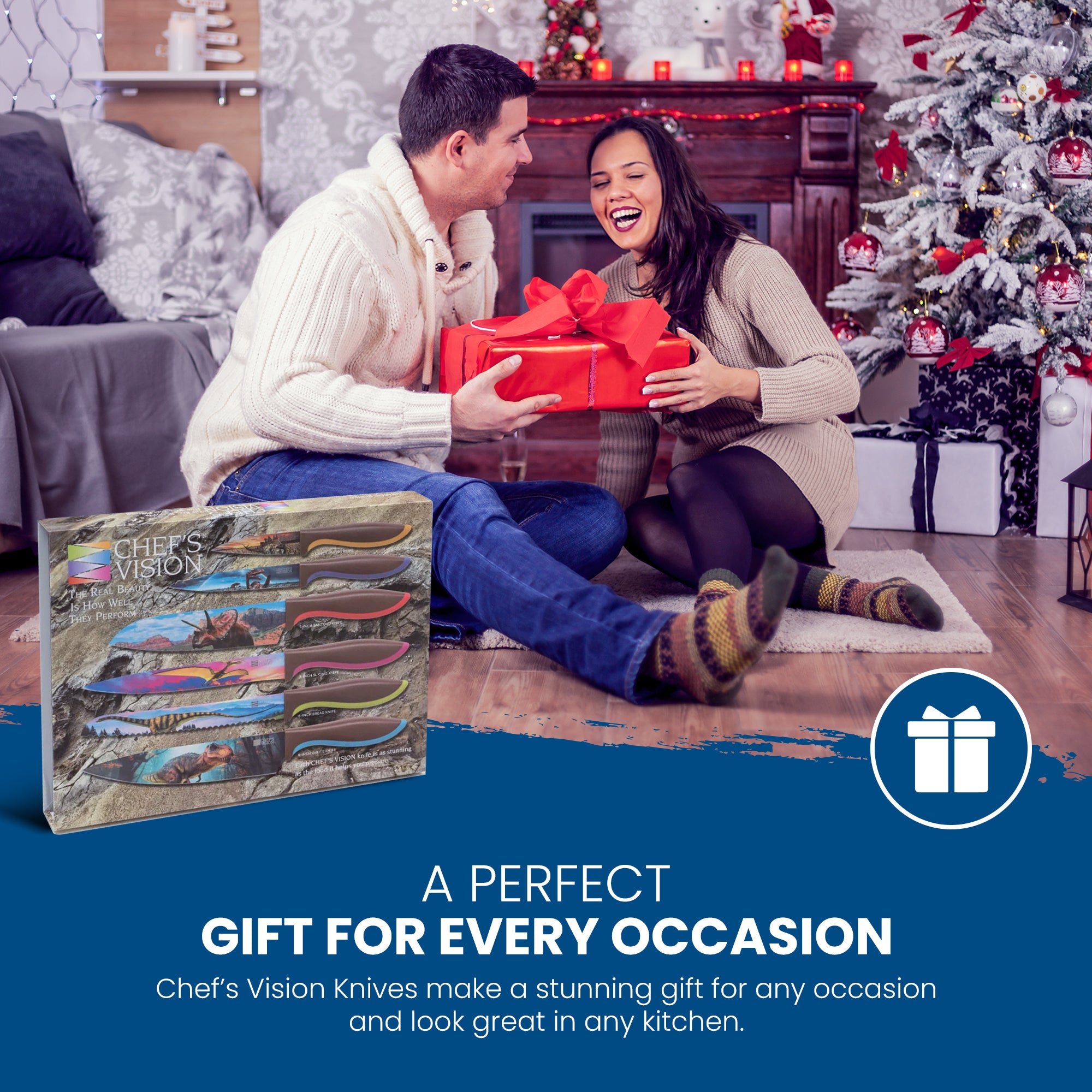 Jurassic Six-Piece Knife Set - Chef's Vision