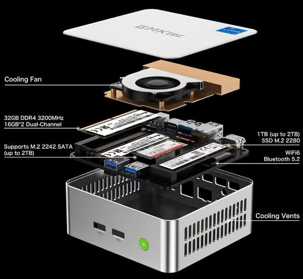 GMKTec Launches NucBox M3 Mini PC: A Powerful, Compact Workstation