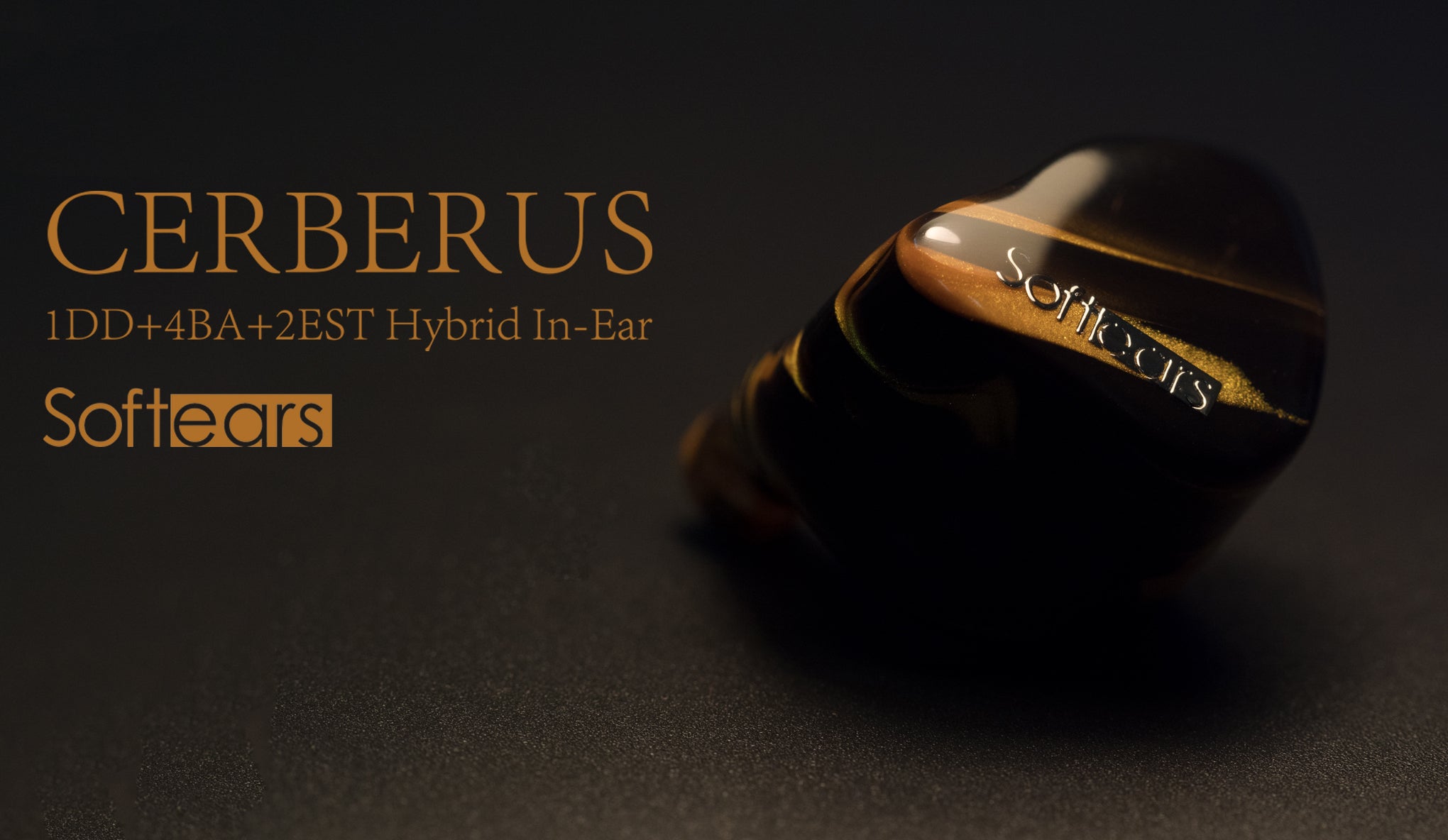 SoftEars CERBERUS flagship 2EST+4BA+1DD hybrid Hi-End in ear