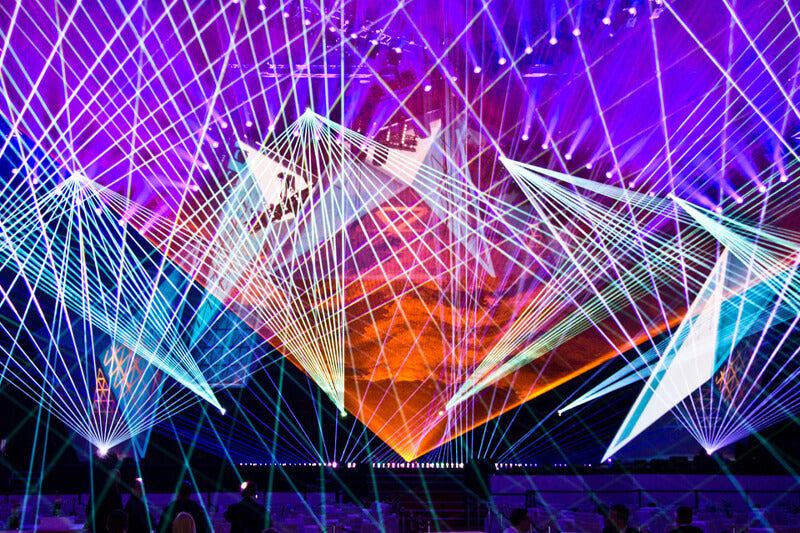 ZW Series 300mw*6 Moving Head Bar Stage Laser Lights Beam