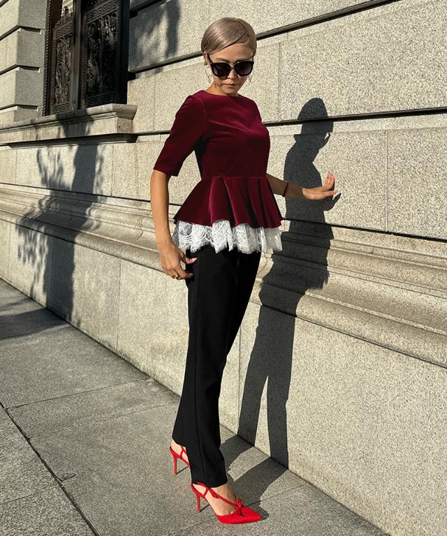 レースペプラムトップス｜JENNE(ジェンヌ)公式通販：パリジェンヌの