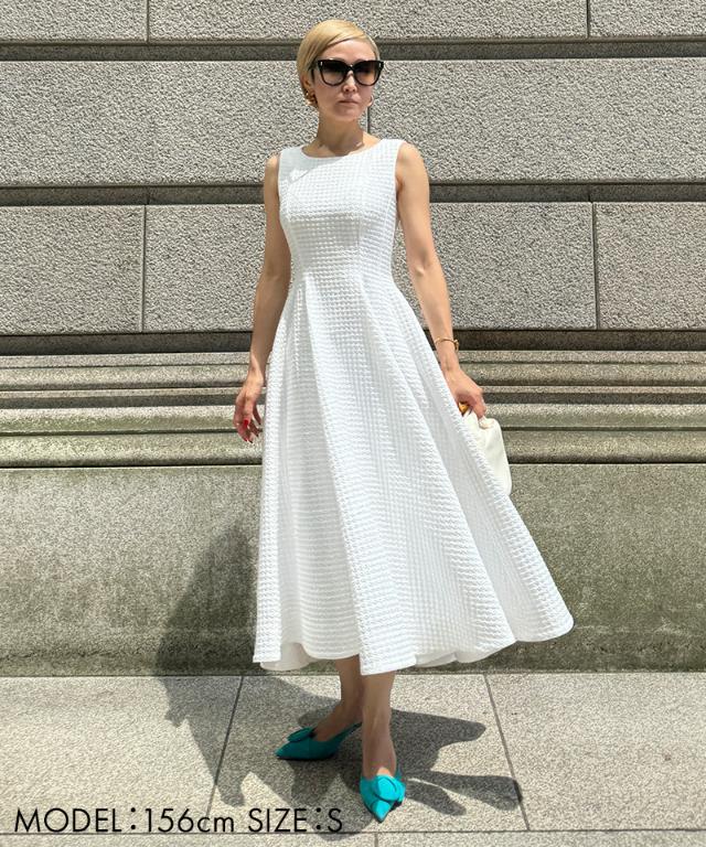 膨れジャガードフレアワンピース｜JENNE(ジェンヌ)公式通販：パリ