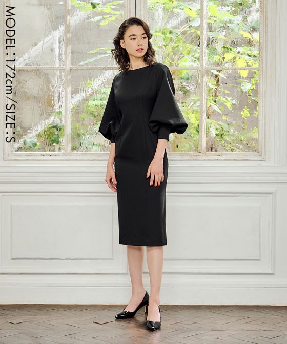 バルーンスリーブワンピース｜JENNE(ジェンヌ)公式通販：パリジェンヌ