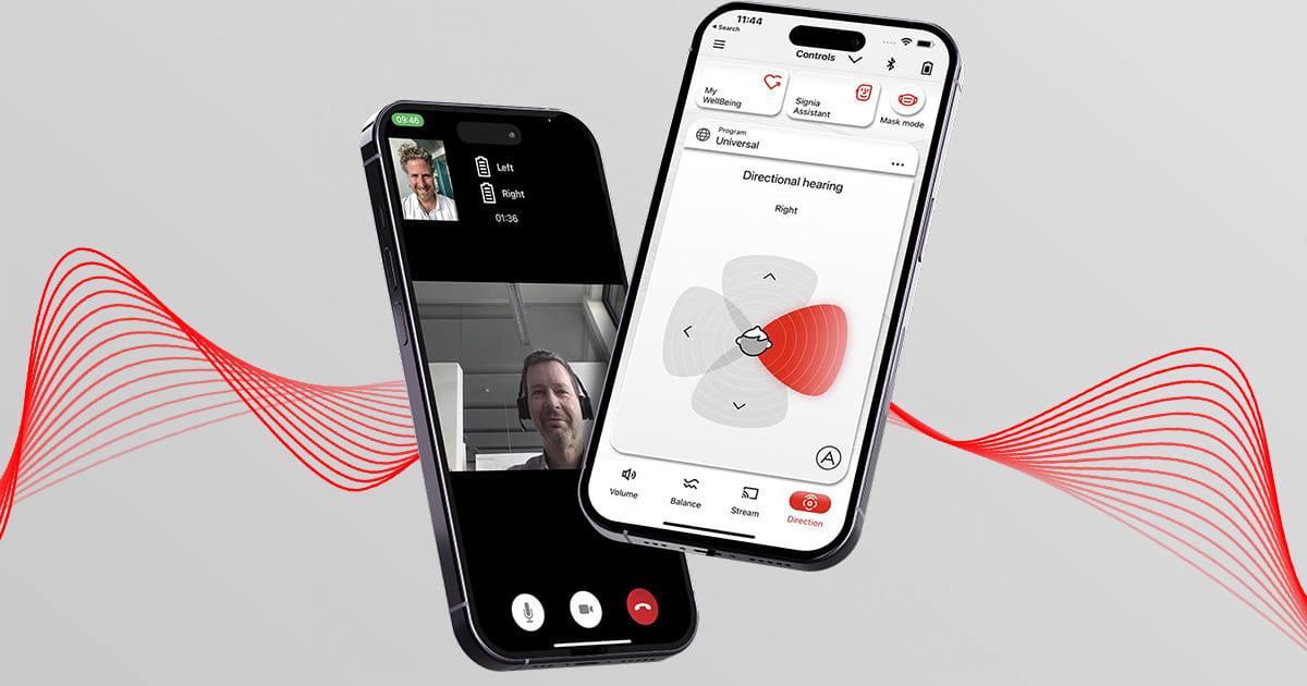 シグニア アプリでスマートフォンがリモコンに | Signia Pro
