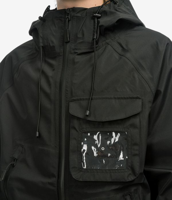 Shop Pop Trading Company Oracle Jacket (black) online | skatedeluxe