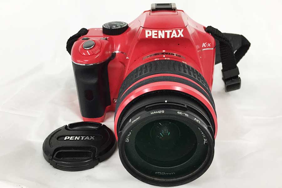 PENTAX ペンタックス K-x SR レッドボディ 赤/レンズ SMC PENTAX-DAL 1