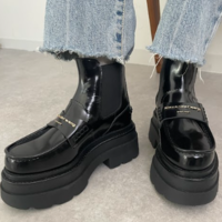 Dr Martens☆JADON MAX REBEL☆スタッズ☆厚底☆ジッパー (Dr.Martens