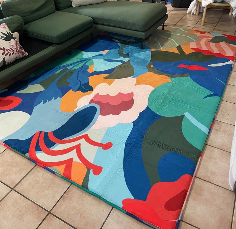 Dennis Snuggle Rug | Sensory Soft Touch Memory Foam Mat