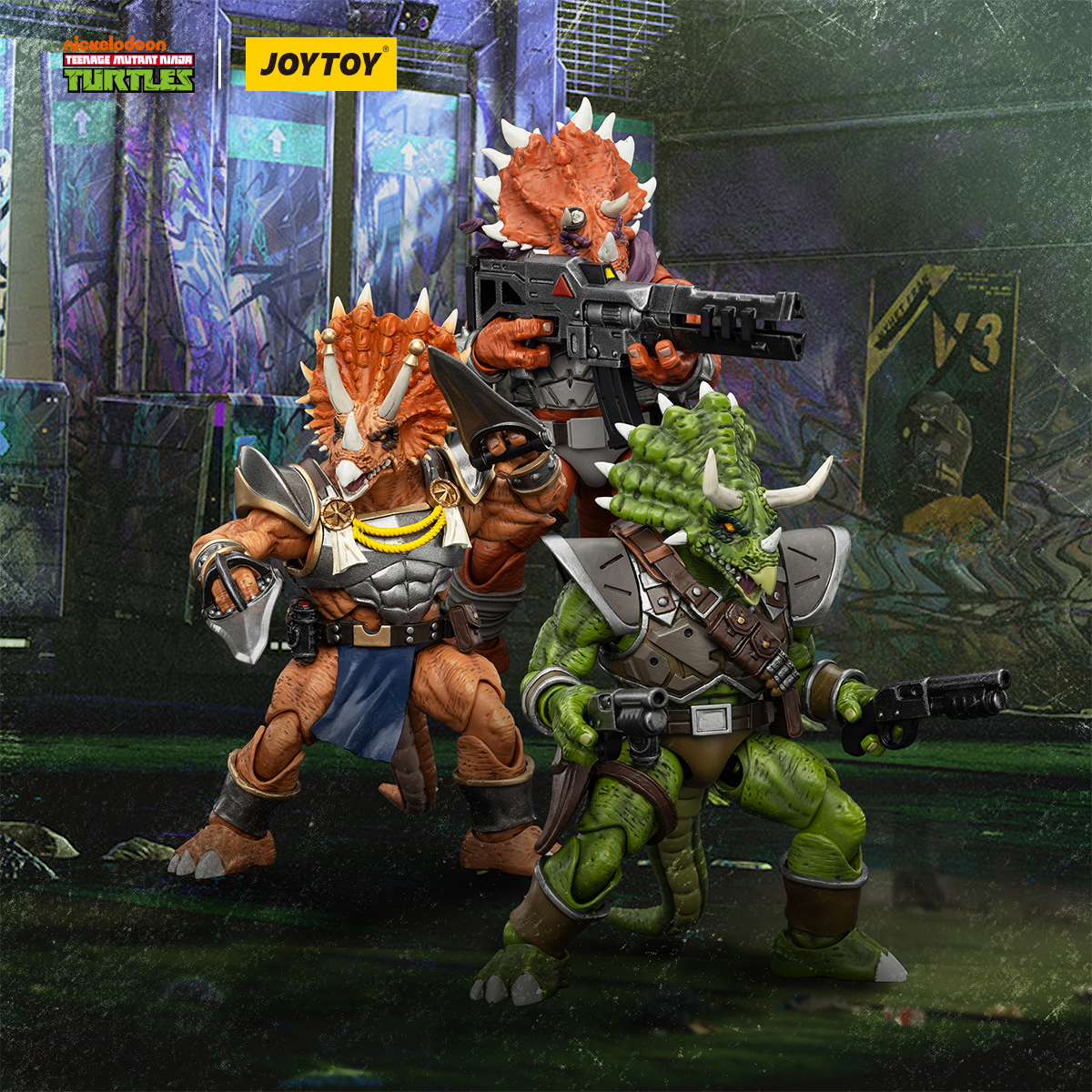 JOYTOY TMNT Taserenton Legion Action Figure – Highly Articulated