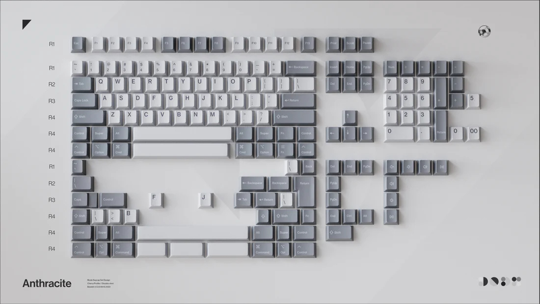 Mode Keycaps (Anthracite/ Obscura/ Tomorrow/ Lotus) – Rebult Keyboards