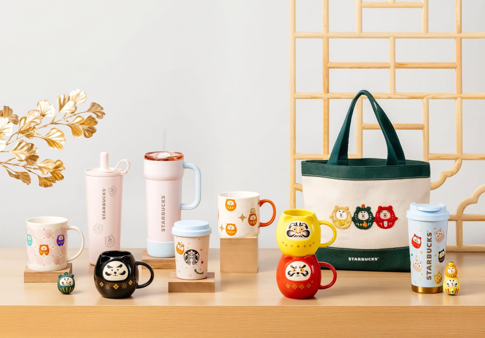 Starbucks Taiwan 2026 Daruma Collection – Room Twoo