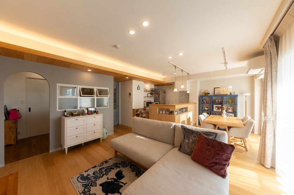 横浜市E様邸～お気に入りに囲まれて～ - マンションリノベーション事例