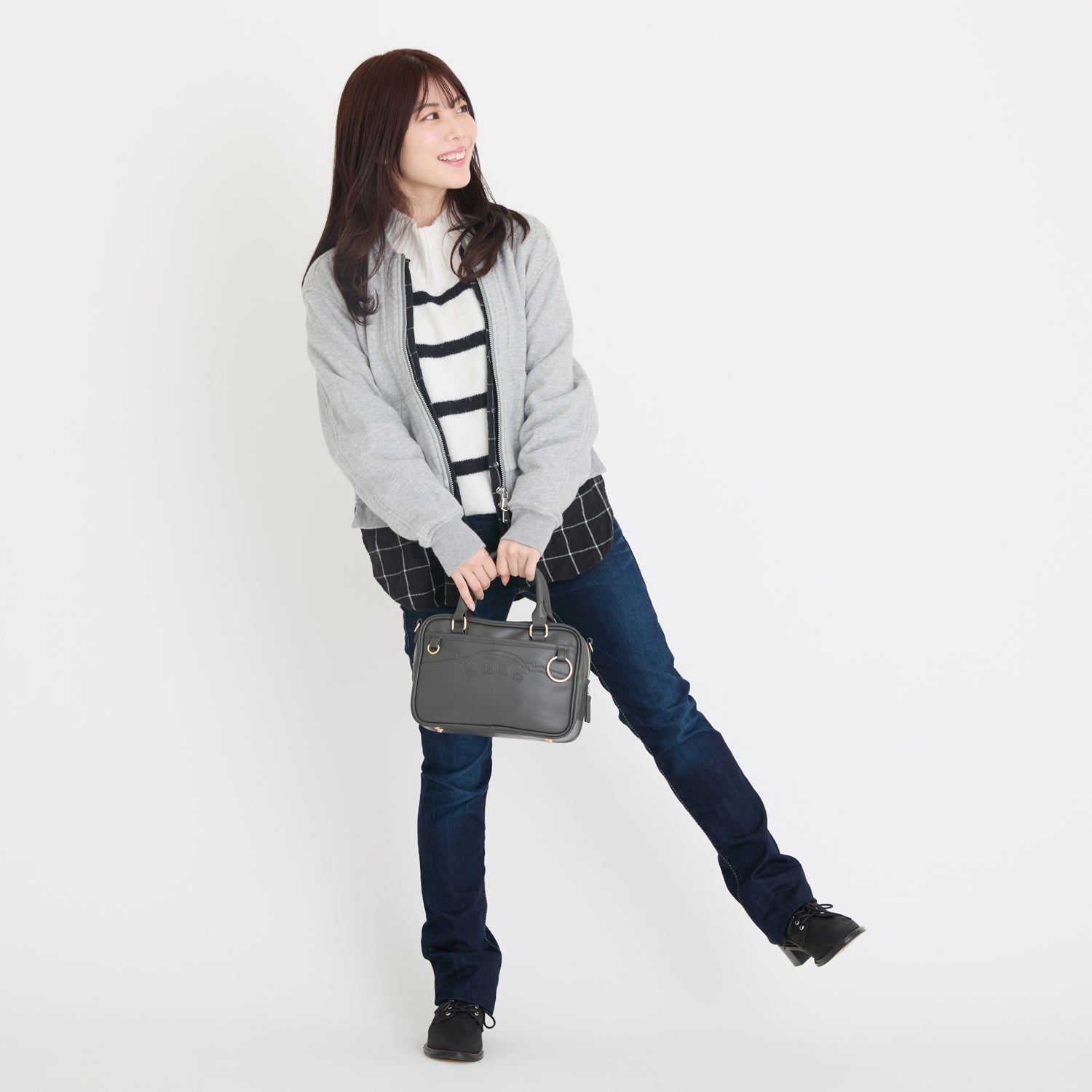 A3! モデル おともプチバッグ グレー A3! / エースリー