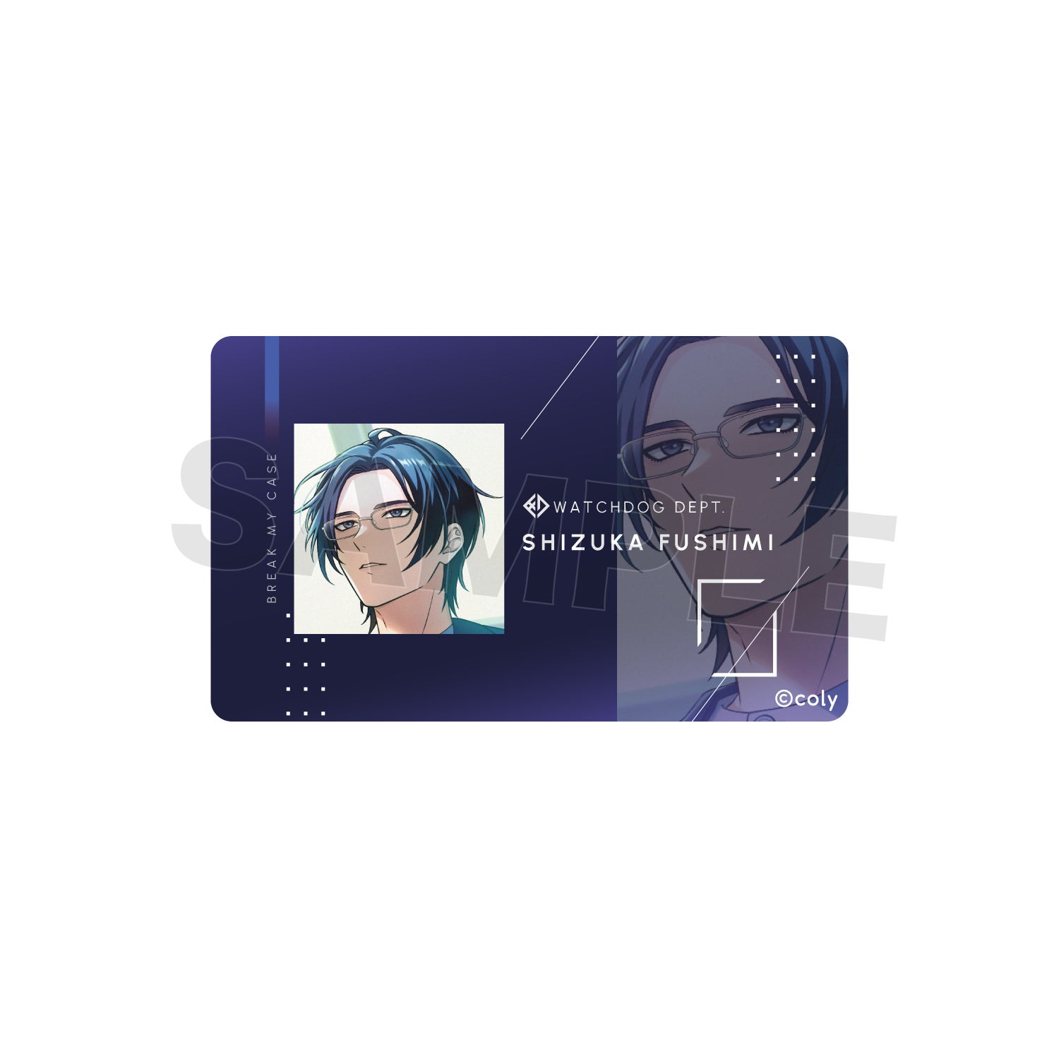 節見静 モデル ビーズストラップ＆IDカードケース セット 『ブレイク