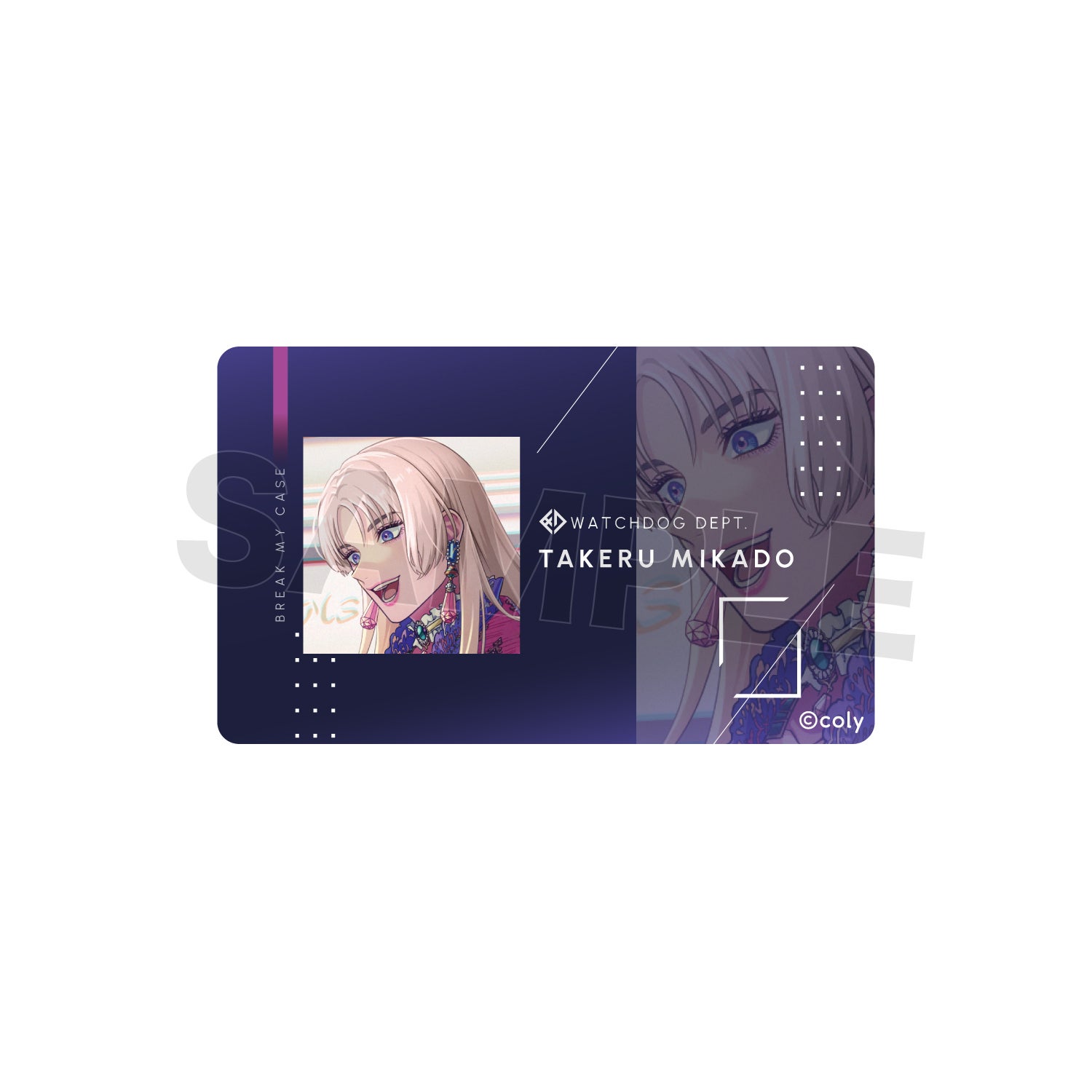 御門尊 モデル ビーズストラップ＆IDカードケース セット 『ブレイク