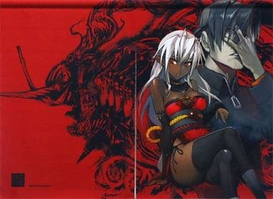 装甲悪鬼村正　景明＆三世村正 暖簾 タペストリー 駿河屋 -<中古>景明＆三世村正 暖簾 「装甲悪鬼村正」（タペストリー）