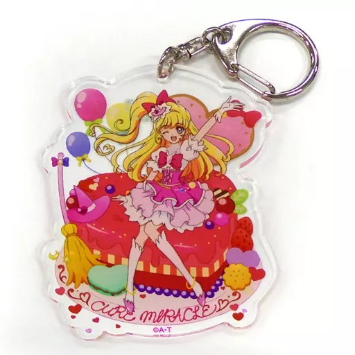 バースデー　スイーツコレクション　アクリルキーホルダー　キュアミラクル プリキュア バースデースイーツコレクション アクリルキーホルダー