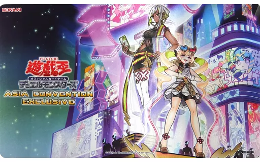 遊戯王OCG プレイマット トラブルサニー アジアコンベンション限定 駿河屋 -<中古>遊戯王OCG デュエルモンスターズ デュエルフィールド