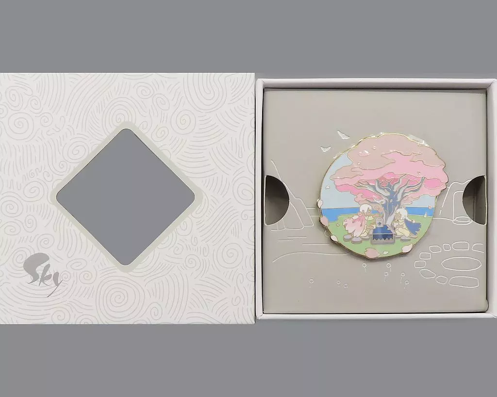 Sky星を紡ぐ子どもたち 花笑むティーセット ピンバッジ 絶版 ピンバッジ 花笑むティーセット – thatskyshop JP