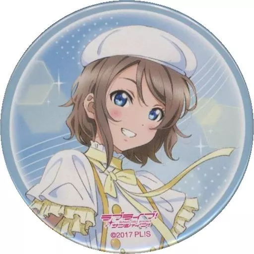 Aqours 6th 缶バッジ 曜 駿河屋 -<中古>渡辺曜 「ラブライブ!サンシャイン!! Aqours 6th