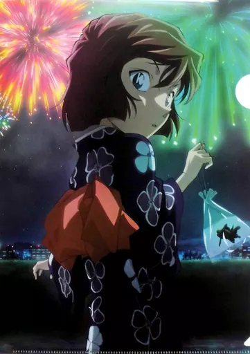 名探偵コナン 灰原 グラビアコレクション summer c92 駿河屋 -<中古>[単品] 灰原哀 A4グラビアクリアファイル 「C92 名探偵