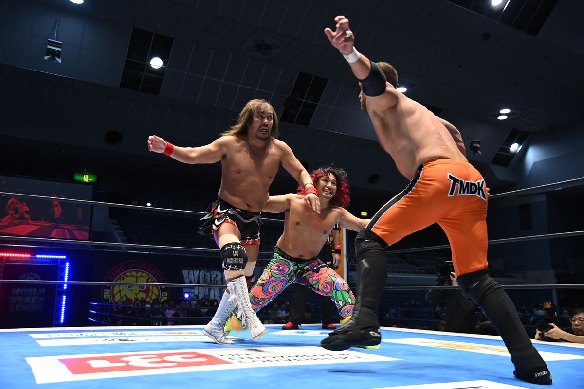 新日本】内藤哲也＆高橋ヒロムがTMDK撃破「階級を超えた二人のタッグで