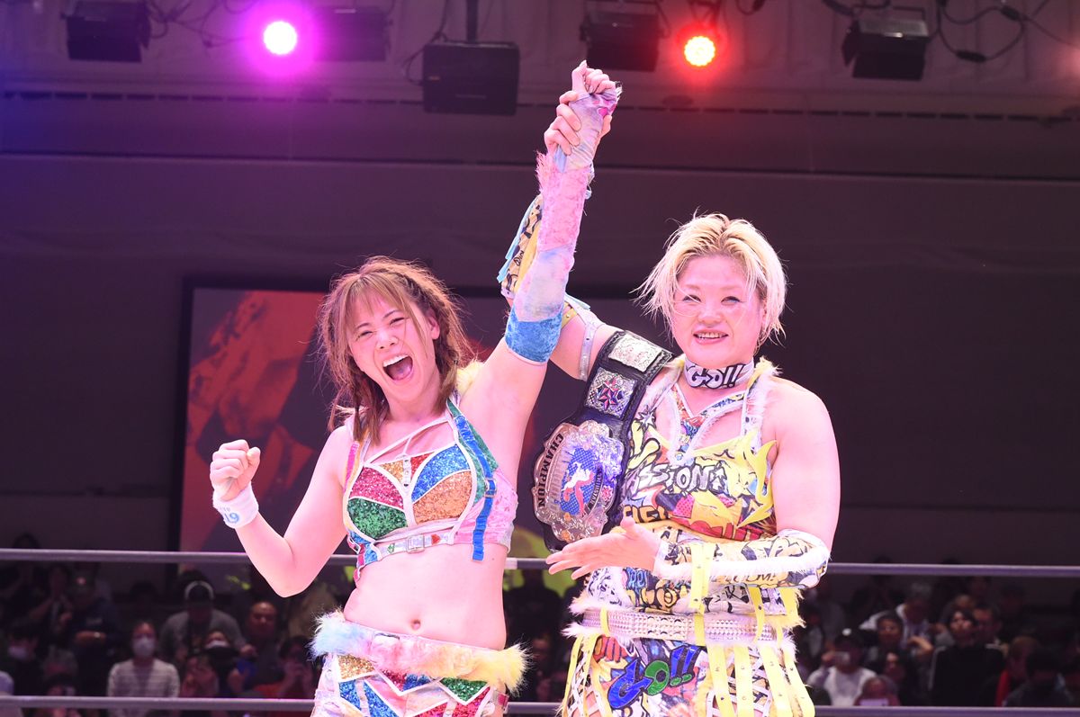 マリーゴールド】岩谷麻優が入団初戦で高橋奈七永との13年越しの再戦