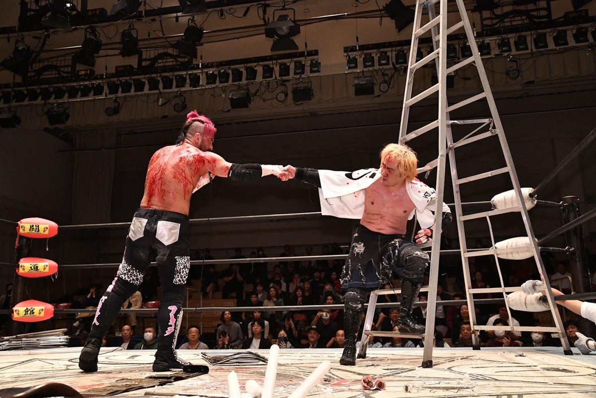 大日本】アキラがデスマッチ王座V2、5.5横浜で“GAIJIN対決”宣言「俺は