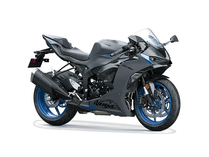 2026 Kawasaki NINJA ZX-6R Metallic Matte Dark Gray / Ebony for
