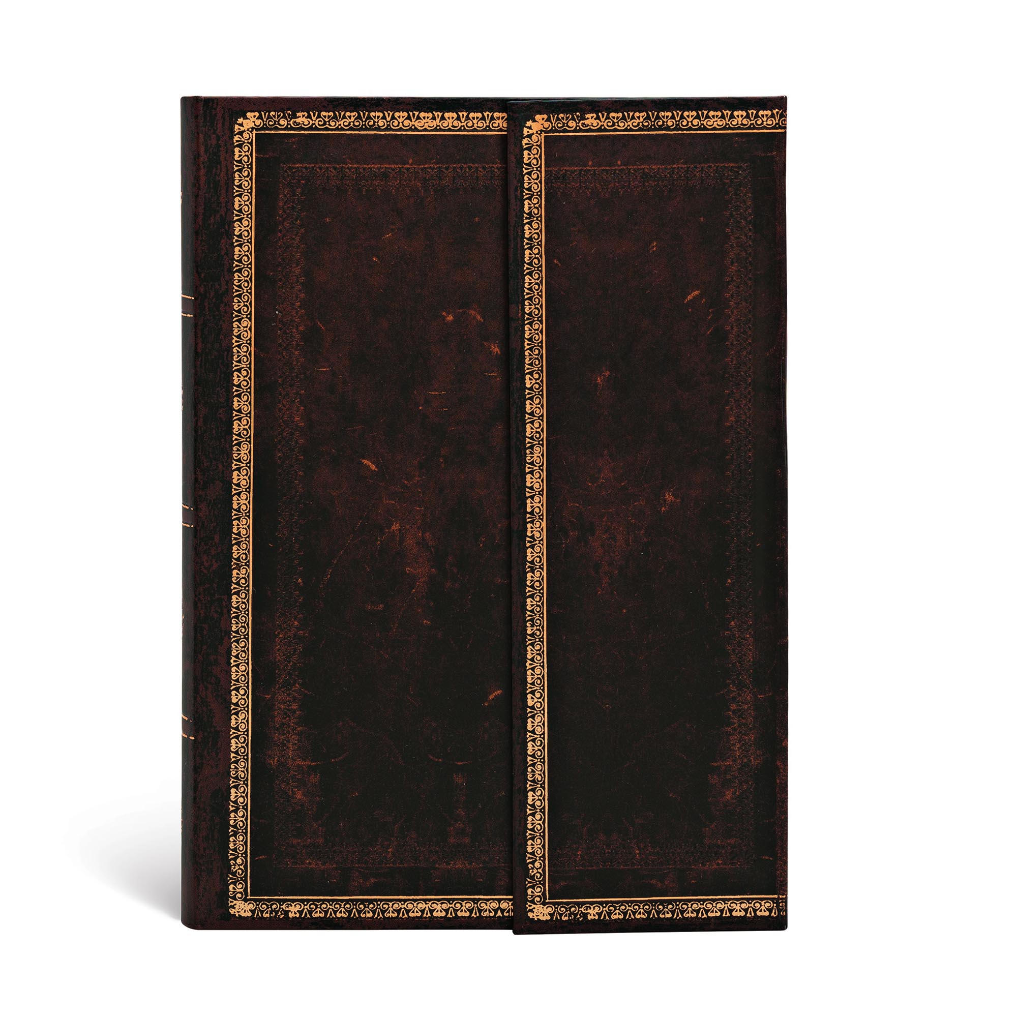 ブラックモロッカン - アンティークレザー - Hardcover Journals