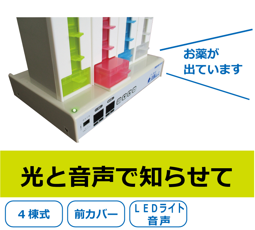 自動服薬支援機「コッくんお薬よ～」｜服薬支援機が1日110円から