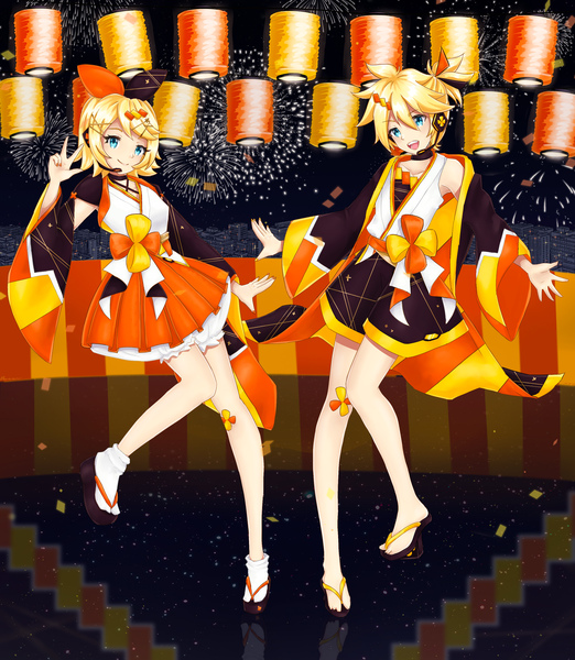 イラスト「鏡音リン & 鏡音レン [マジカルミライ2020]」