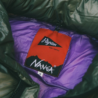 NANGA × Pilgrim Surf＋Supply 『Expedition Down Hoodie