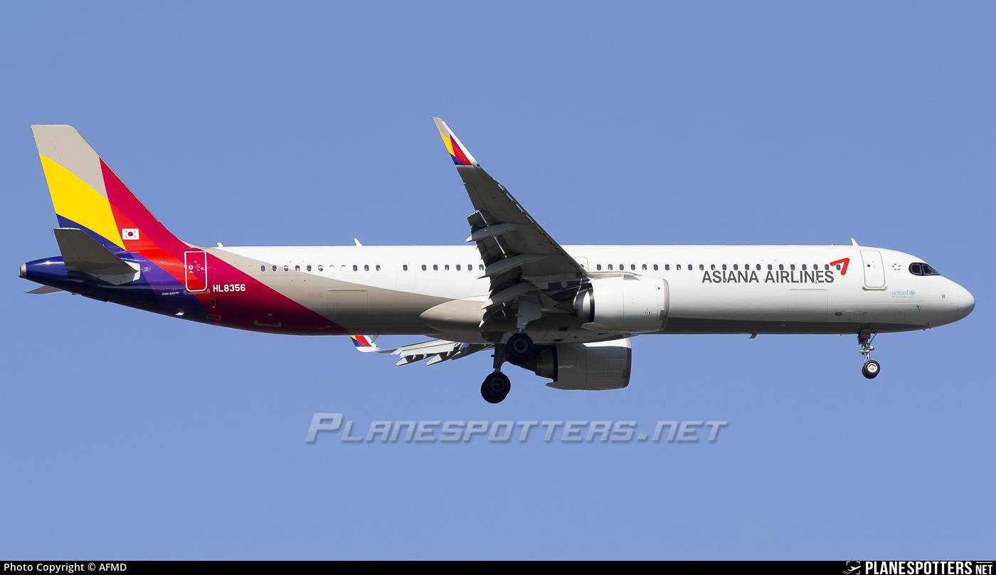 HL8356 Asiana Airlines Airbus A321-251NX Photo by AFMD | ID