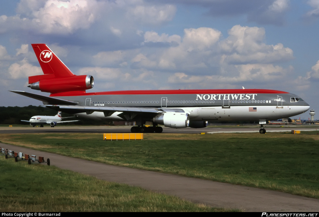 航空機・ヘリコプター INFLIGHT NW DC-10-30 N237NW 1/200 航空機