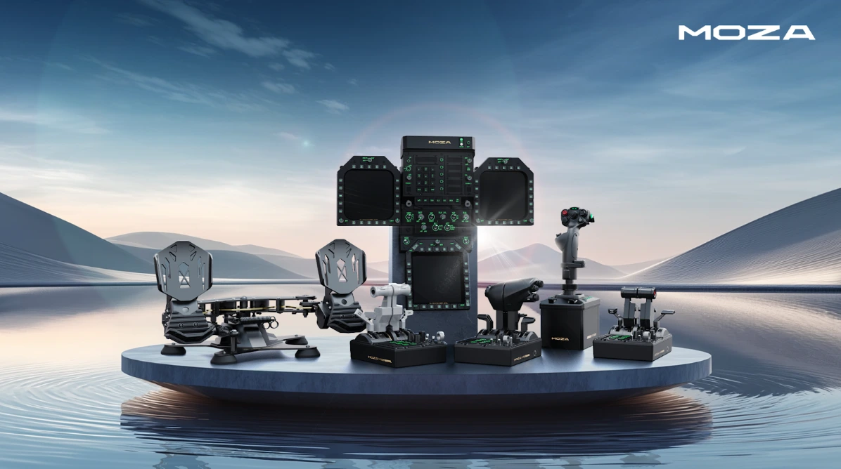 MOZA Releases New Flight Sim Equipment at the FSExpo 2025 - Threshold