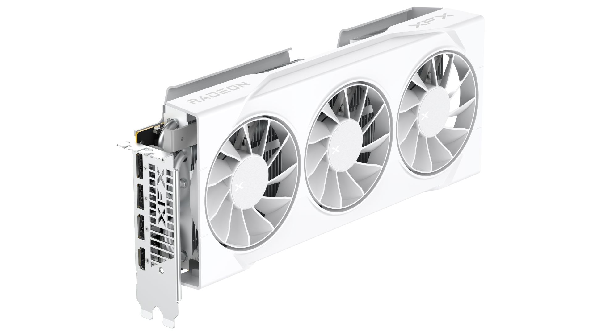 XFX Swift AMD Radeon RX 9070 OC White Triple 90mm Fan Gaming Edition