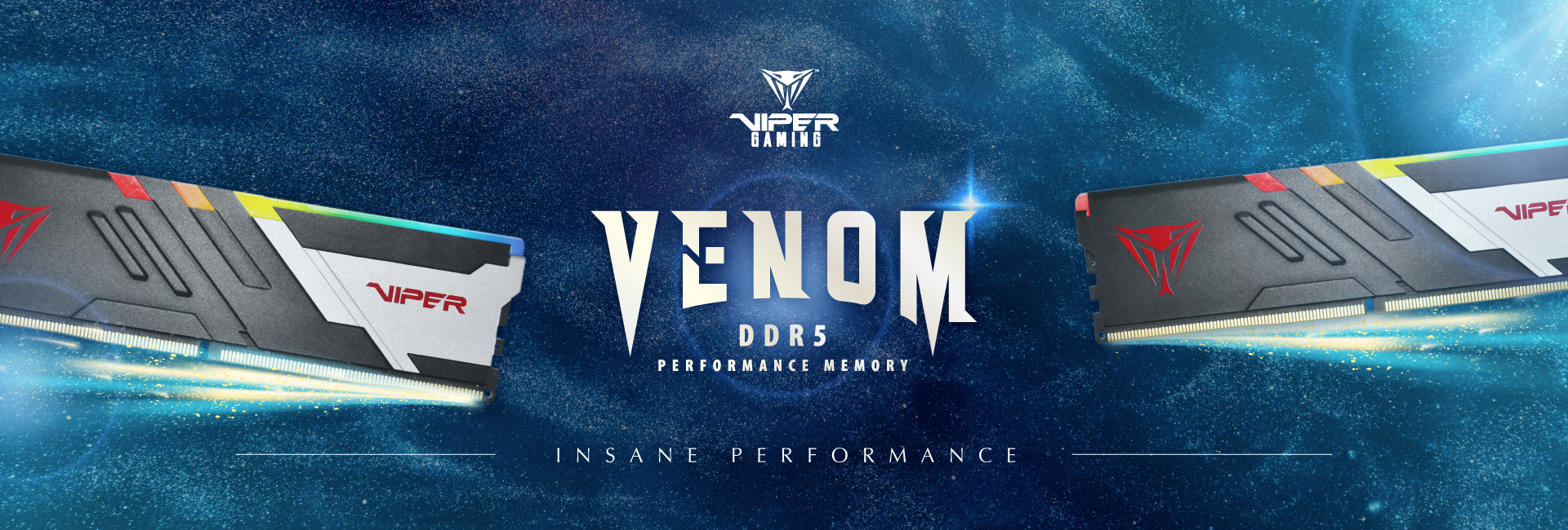 Viper Venom RGB & Non-RGB DDR5 Performance DRAM | Viper Gaming